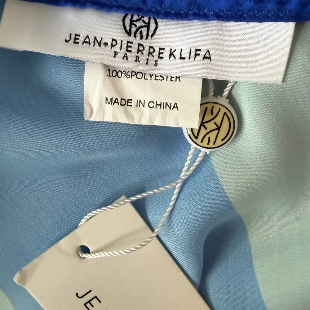 Jean-Pierre Klifa Paris Principe Kimono‎ Wrap NWT UPF 50+ Resortwear Coverup OS